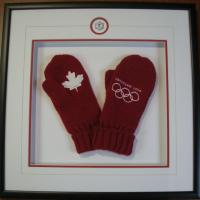 Olympic Red Mittens
